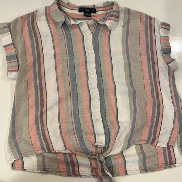 Sanctuary button up shirt - Picture 3 of 9